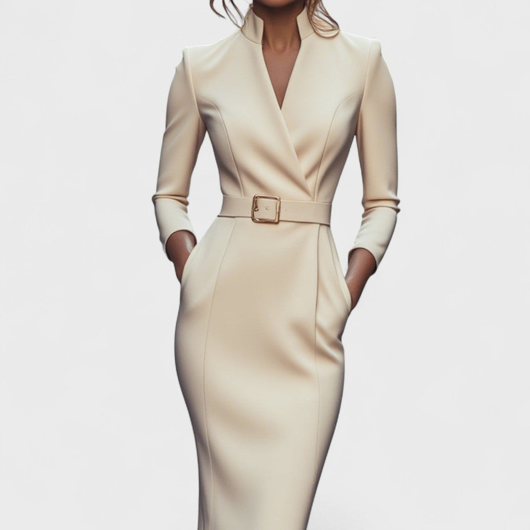 Carla™ | Abito elegante con cintura