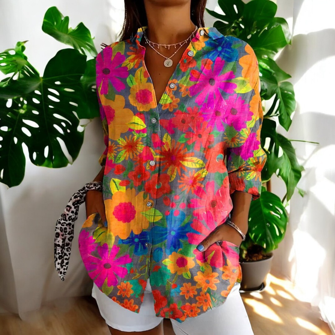 Carrol™ | Blusa Chic con Diseño Artístico
