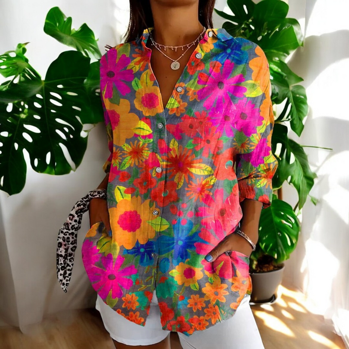 Carrol™ | Blusa Chic con Diseño Artístico
