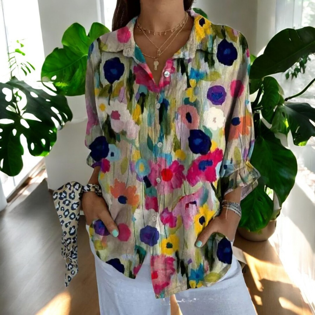 Carrol™ | Blusa Chic con Diseño Artístico