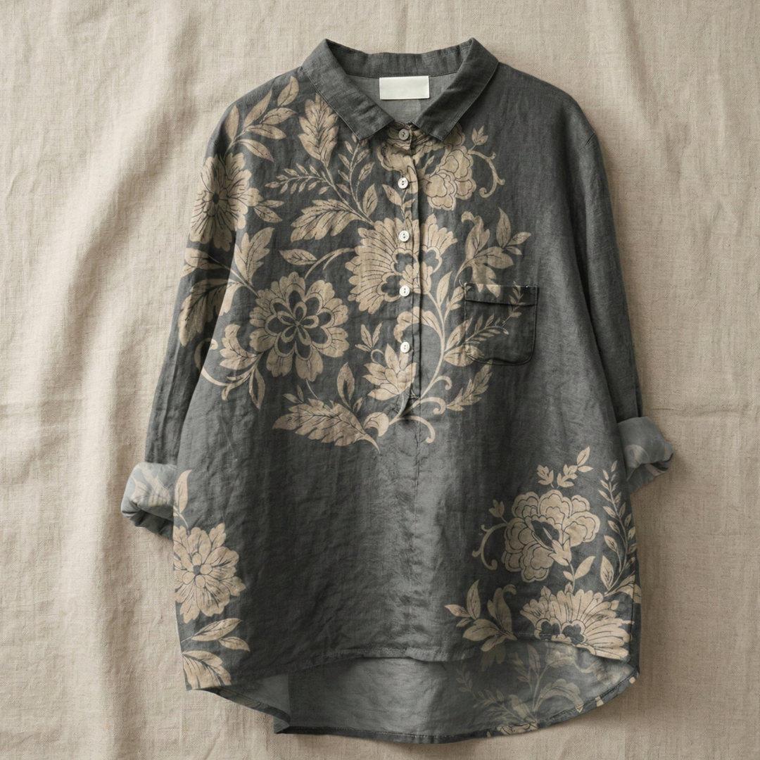 Fiorella™ | Blusa Satinata Elegante
