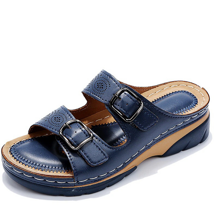 Alessia™ | Sandali Ortopedici in Pelle