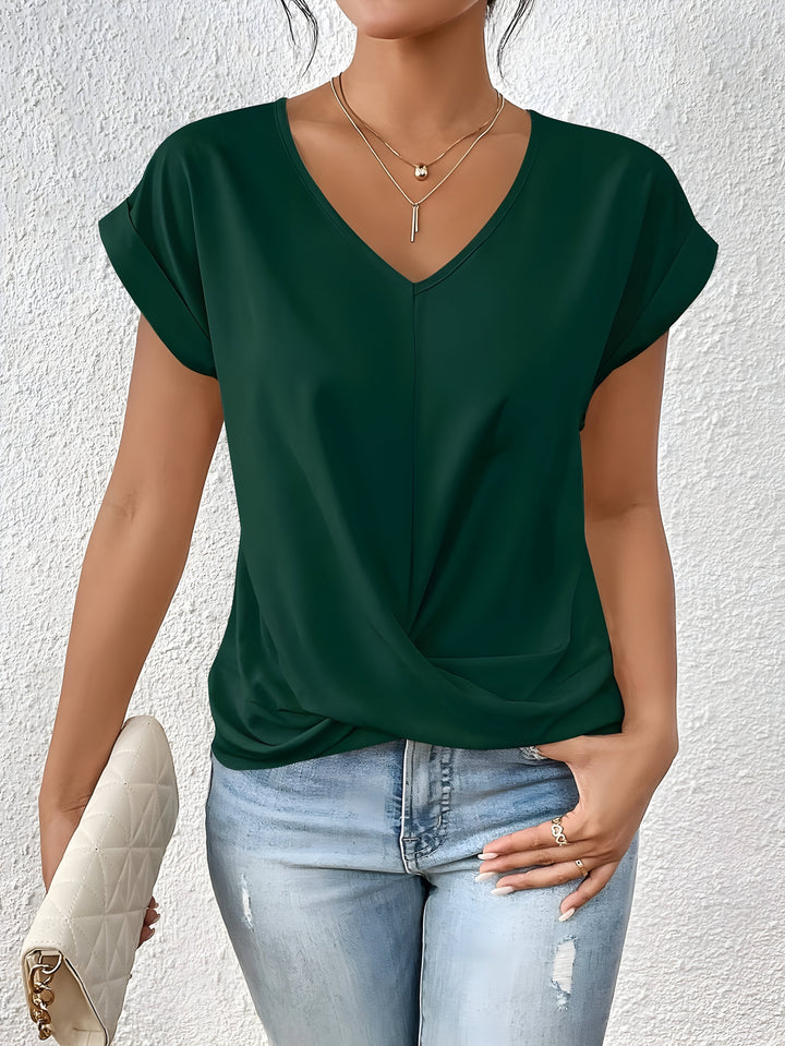 Ariana™ | Elegante Blusa con Nudo