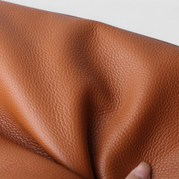Stefania™| Borsa a tracolla in vera pelle tinta unita