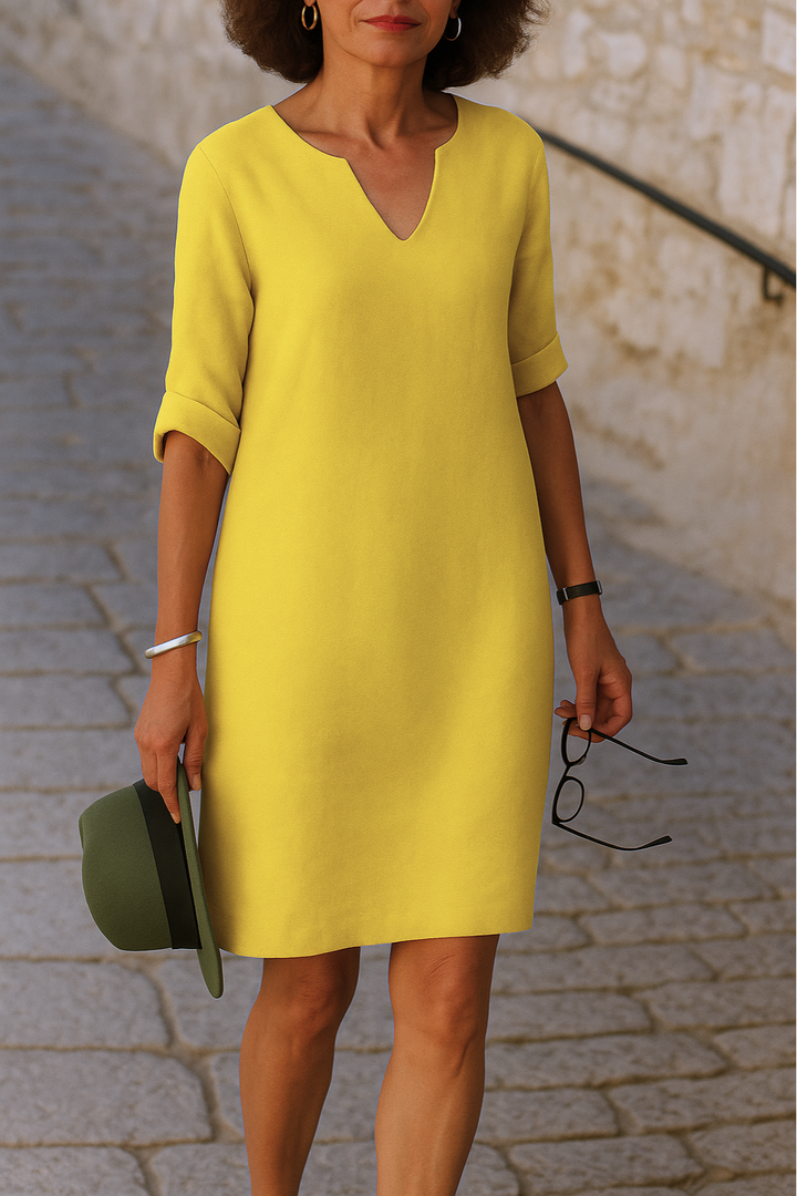 Rita™ | Abito elegante con scollo a V.
