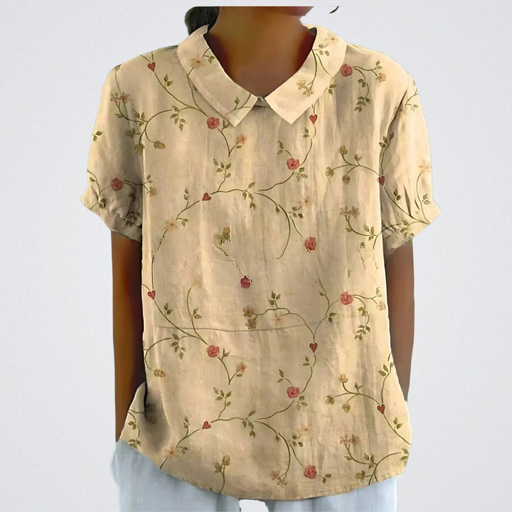 FABIANA™|BLUSA FLOREALE ELEGANTE