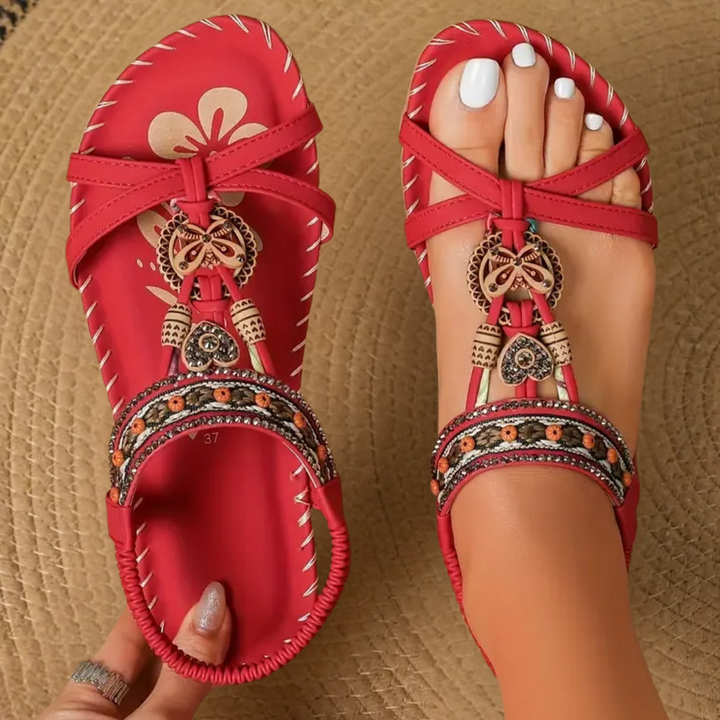 Nada™ | Sandali ortopedici in stile Ibiza per comfort ed eleganza