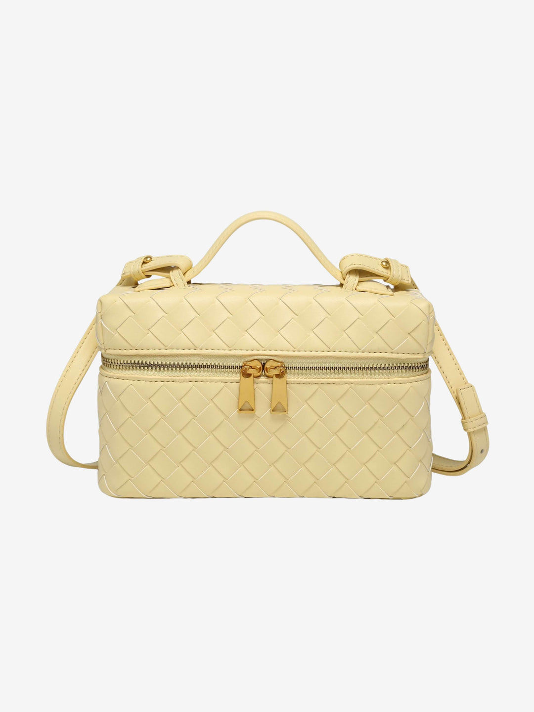 Alessandra™ | Borsa Woven Strutturata Lucida