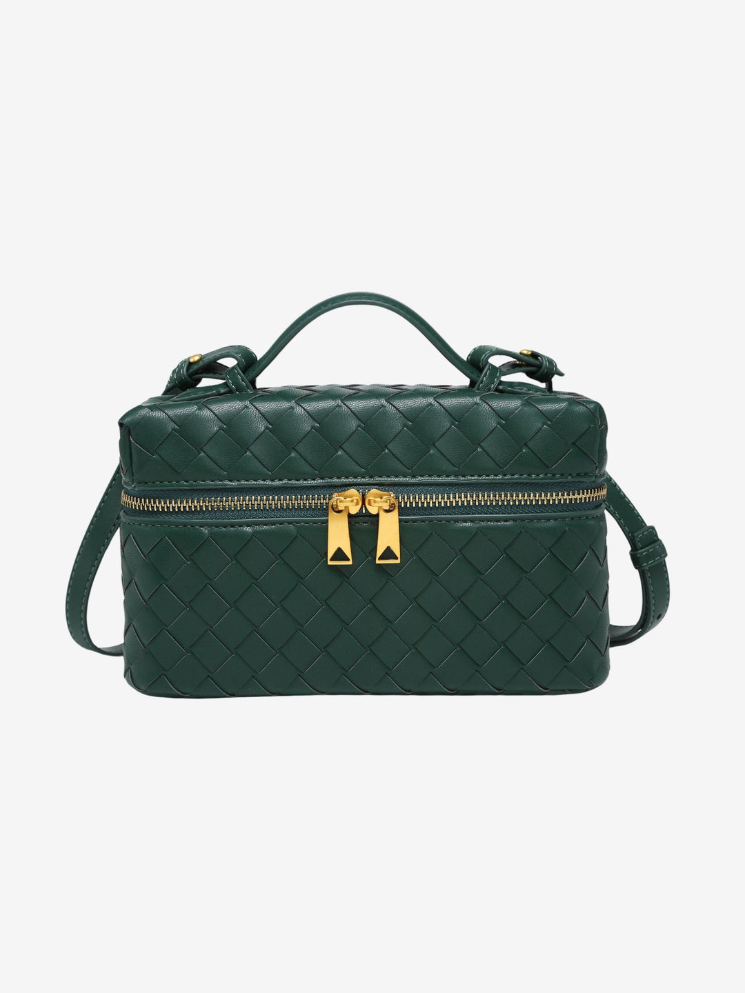Alessandra™ | Borsa Woven Strutturata Lucida