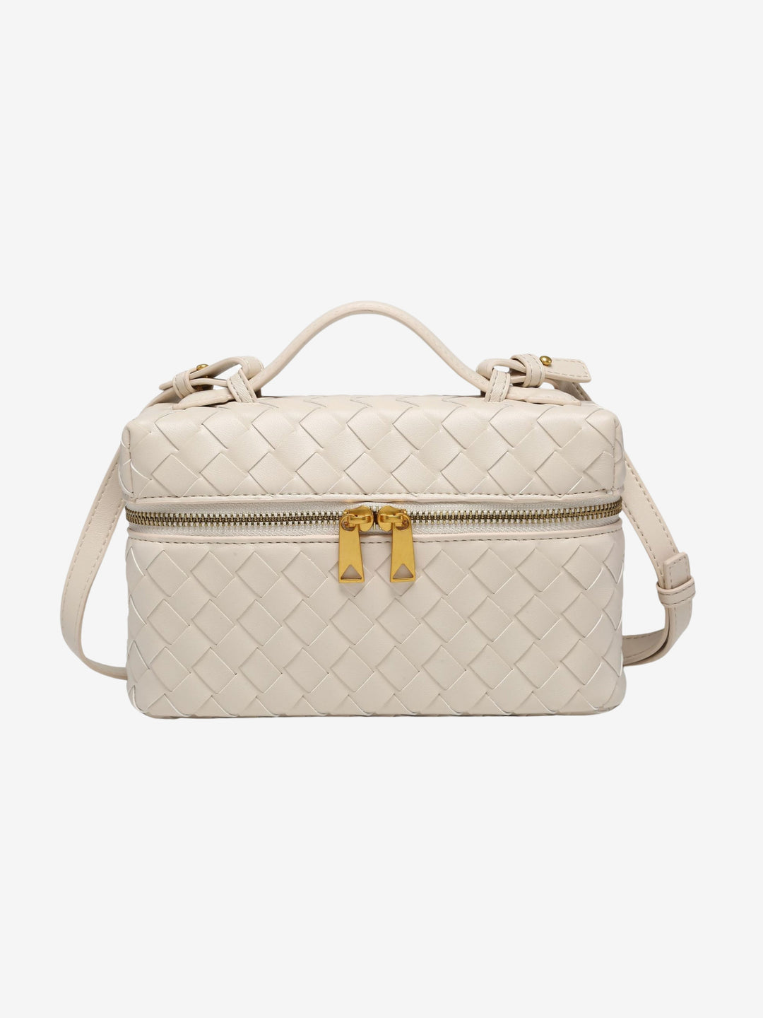 Alessandra™ | Borsa Woven Strutturata Lucida