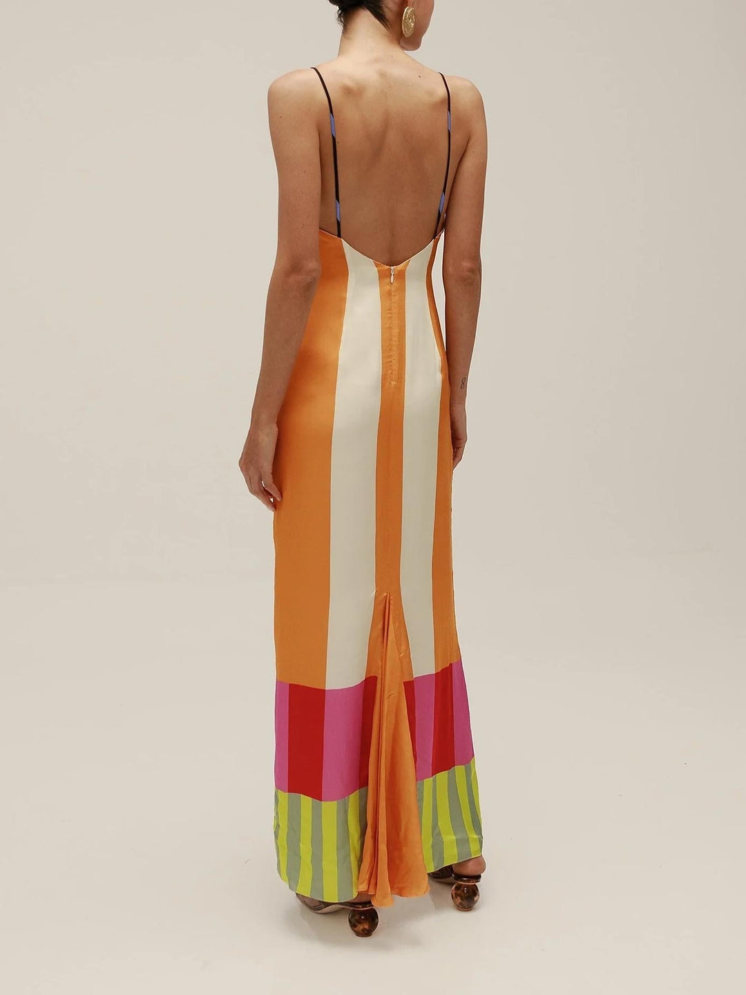 Pamela™ | Abito a righe colorate