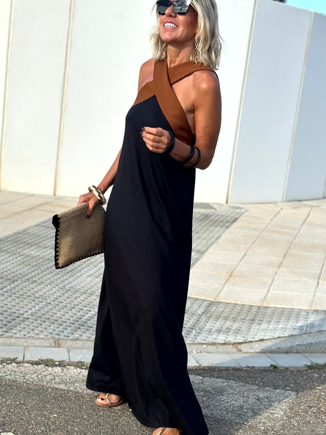 Aurora™ | Elegante abito estivo con scollo incrociato