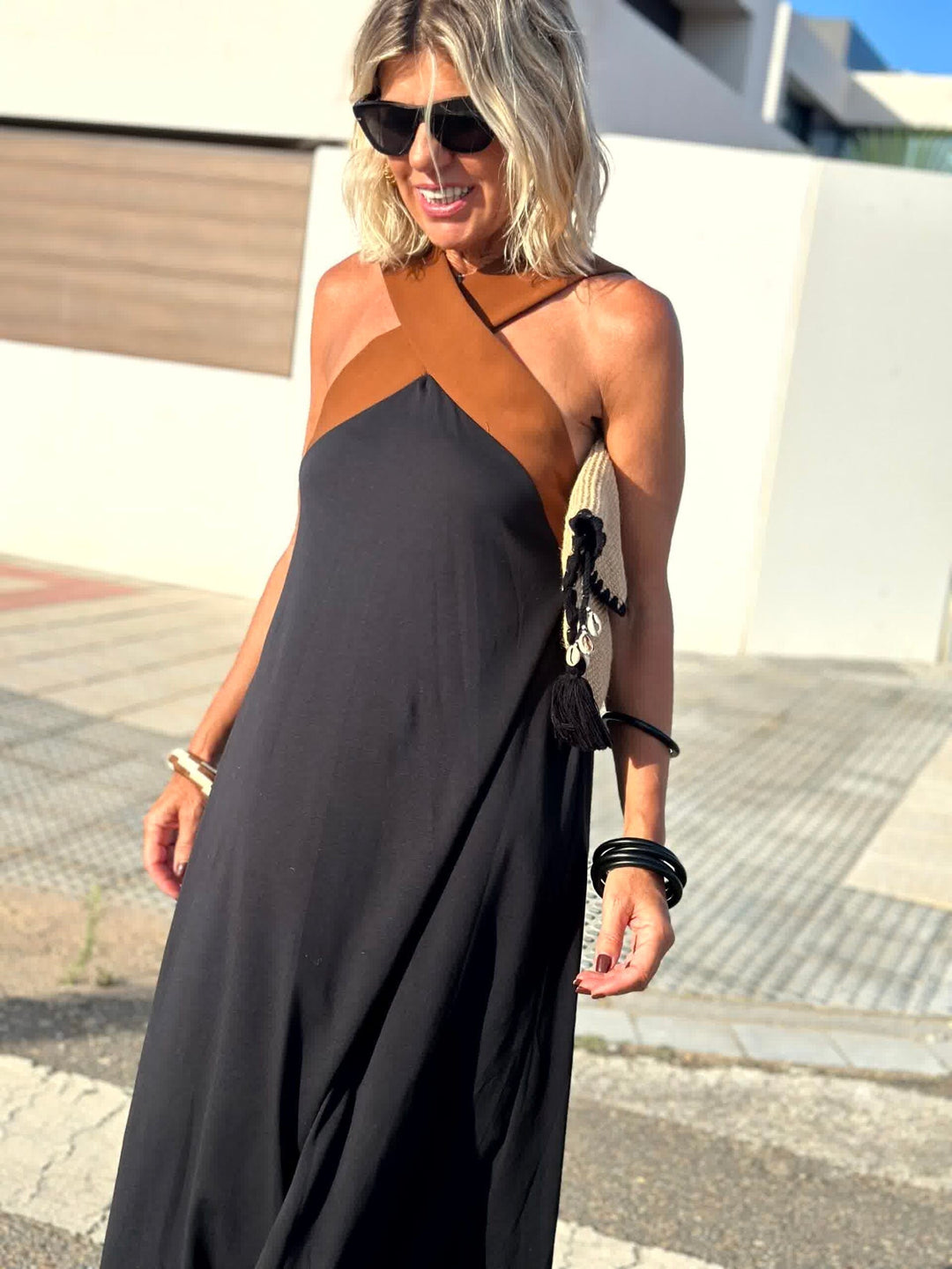 Aurora™ | Elegante abito estivo con scollo incrociato