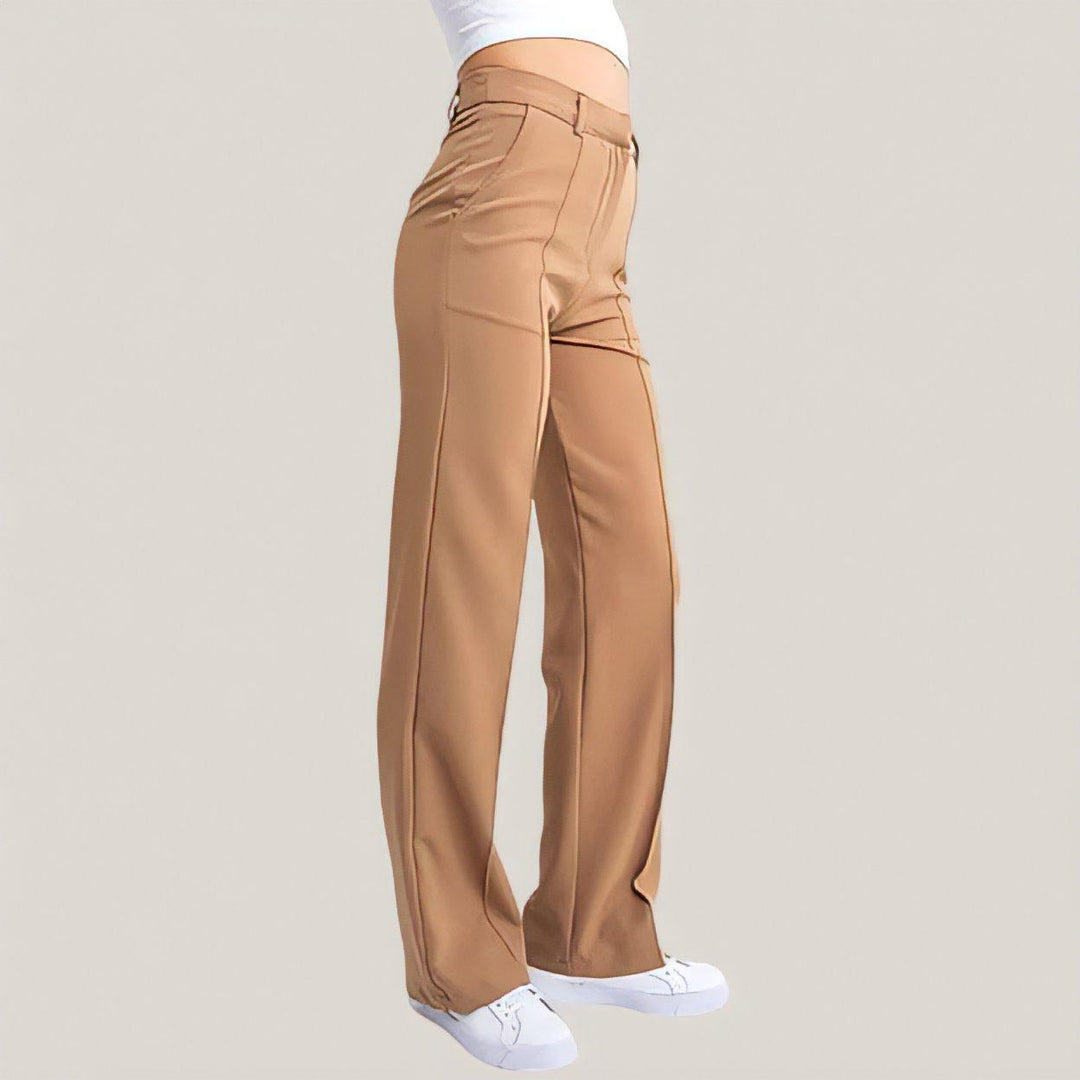 Cristina™| Pantaloni dritti slim-fit