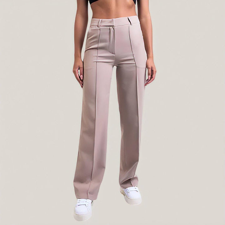 Cristina™| Pantaloni dritti slim-fit