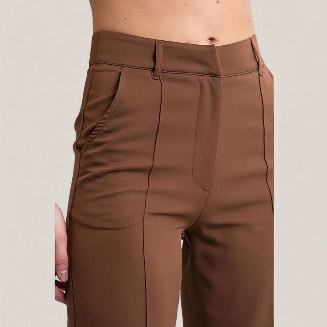 Cristina™| Pantaloni dritti slim-fit