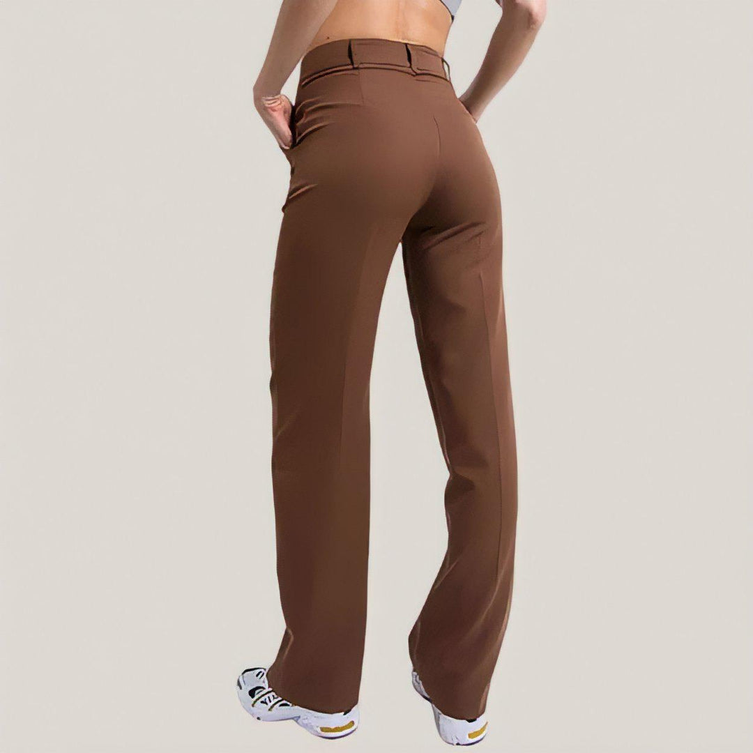 Cristina™| Pantaloni dritti slim-fit