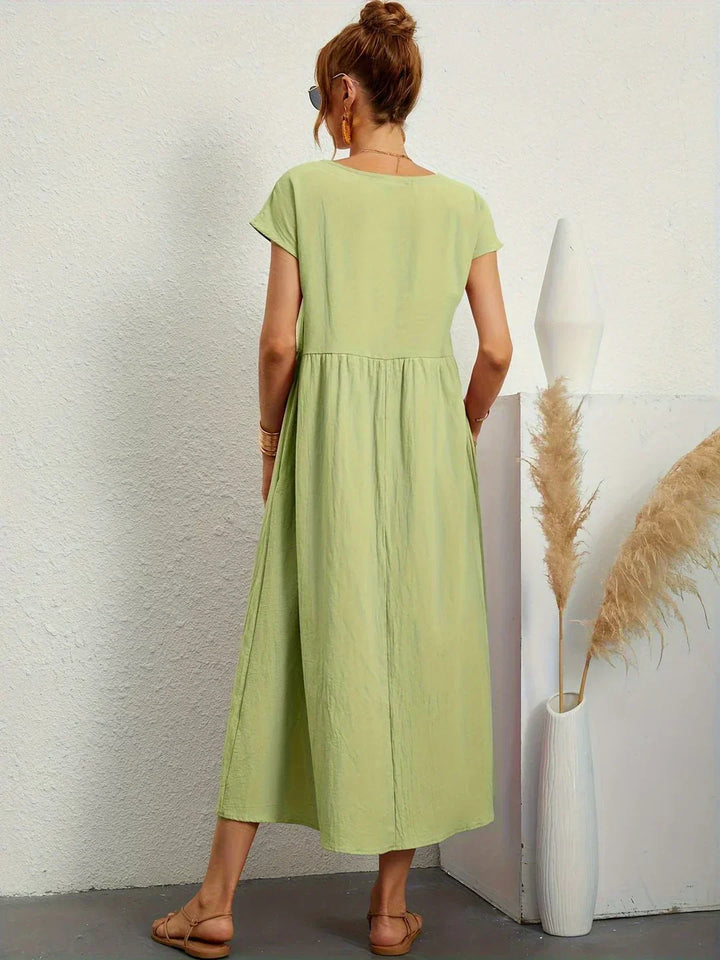 Gabrielle™ | Abito Midi Fluido Elegante