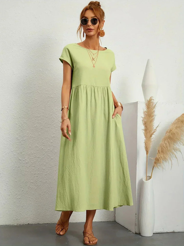 Gabrielle™ | Abito Midi Fluido Elegante