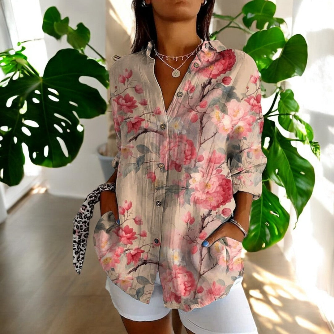 Carrol™ | Blusa Chic con Diseño Artístico