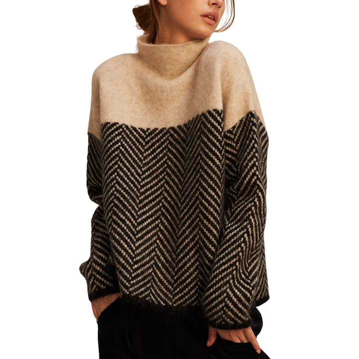 ROSANNA™|MAGLIONE A COLLO ALTO