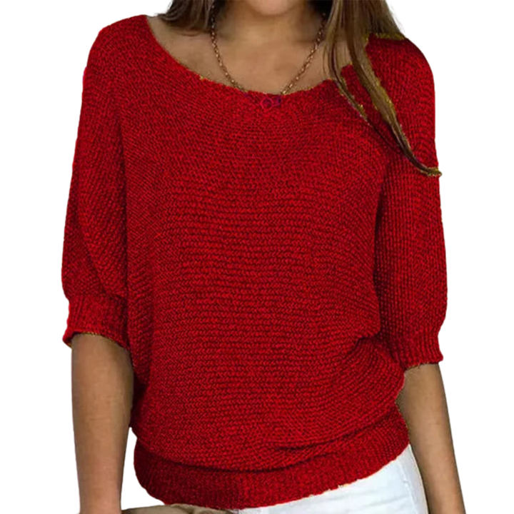 ARIANNA|TOP IN MAGLIA RILASSATO