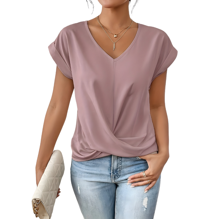 Ariana™ | Elegante Blusa con Nudo