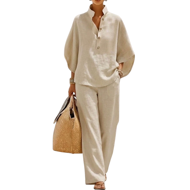 Mariel™ | Completo Leggero in Cotone e Lino