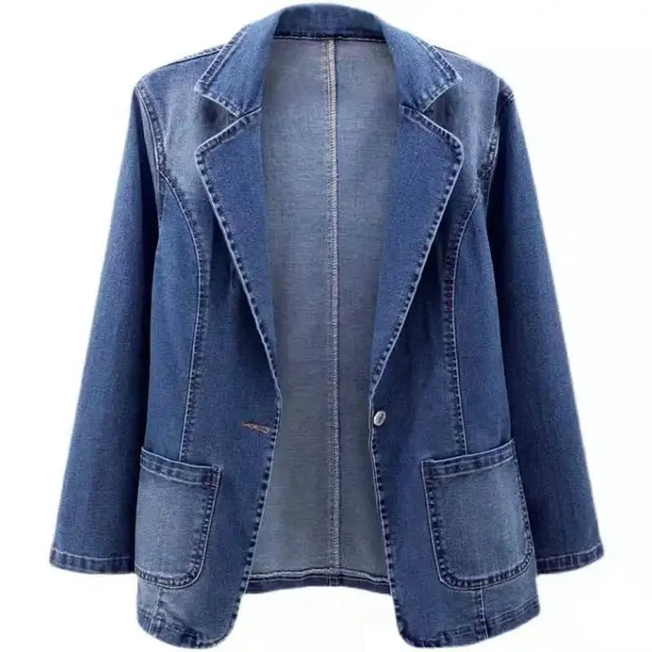 EVELINE™ | GIACCA IN DENIM ELEGANTE