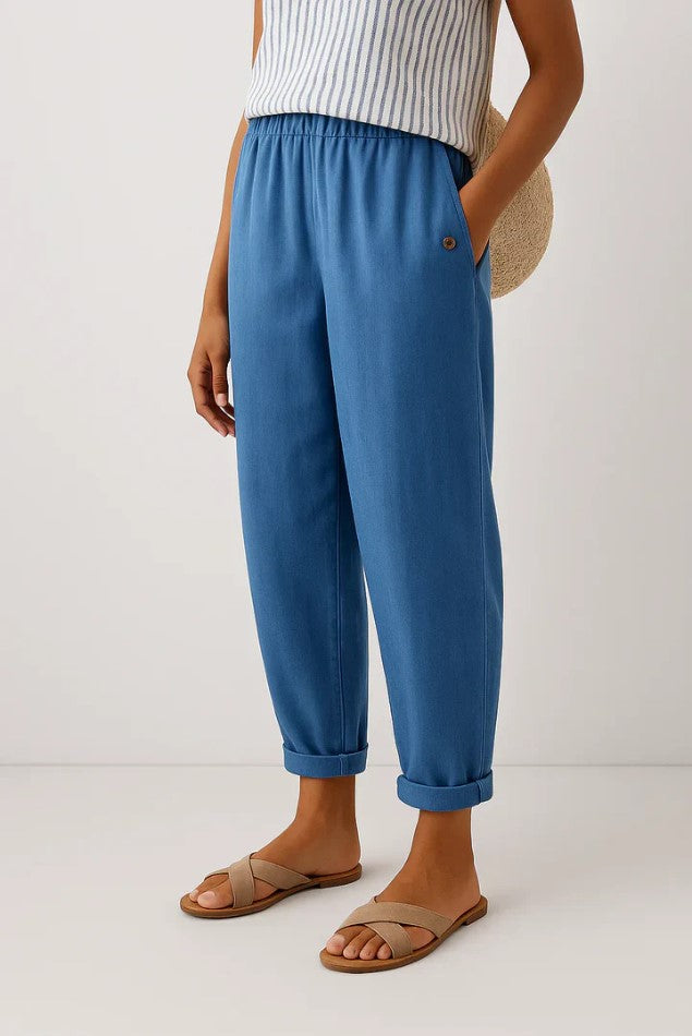 Pantaloni in Lino-Cotone Romina™ Senza Tempo