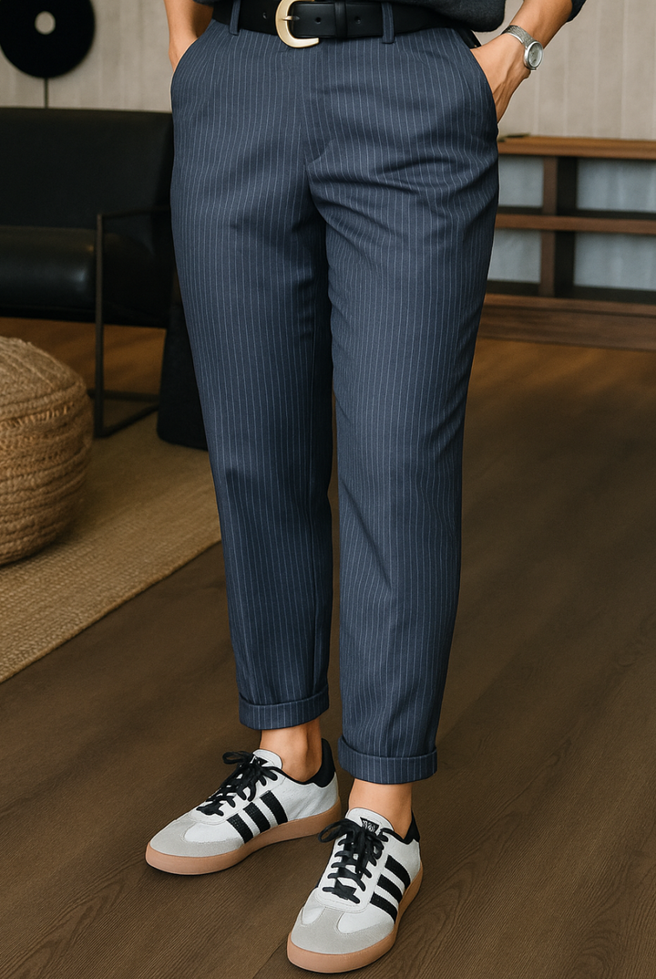 Renata™ | Pantaloni Eleganti a Righe che Valorizzano la Silhouette