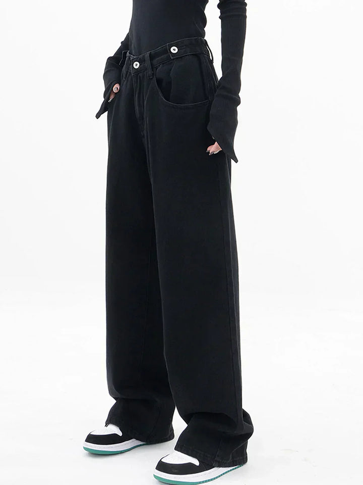 Silvia™| Jeans a vita larga