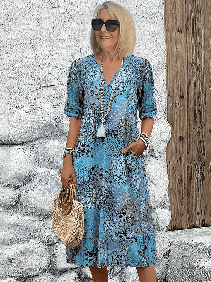 Marianne™ | Abito Estivo Leggero Ocean Breeze