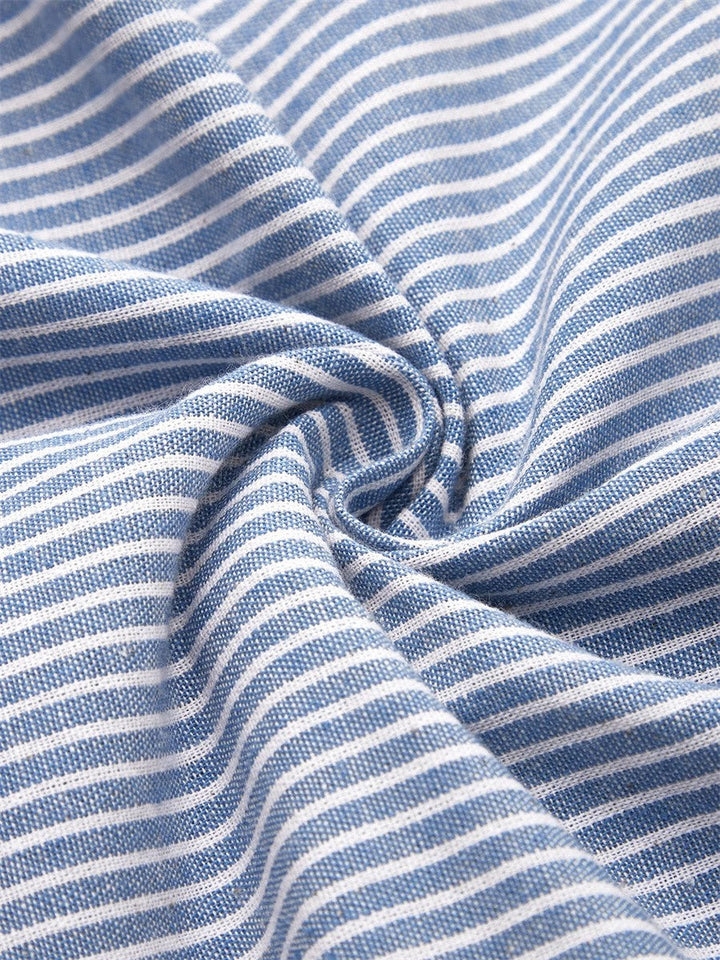 Brienne | Vestito Midi a Strisce – Comfort Senza Sforzo, Fiducia Quotidiana