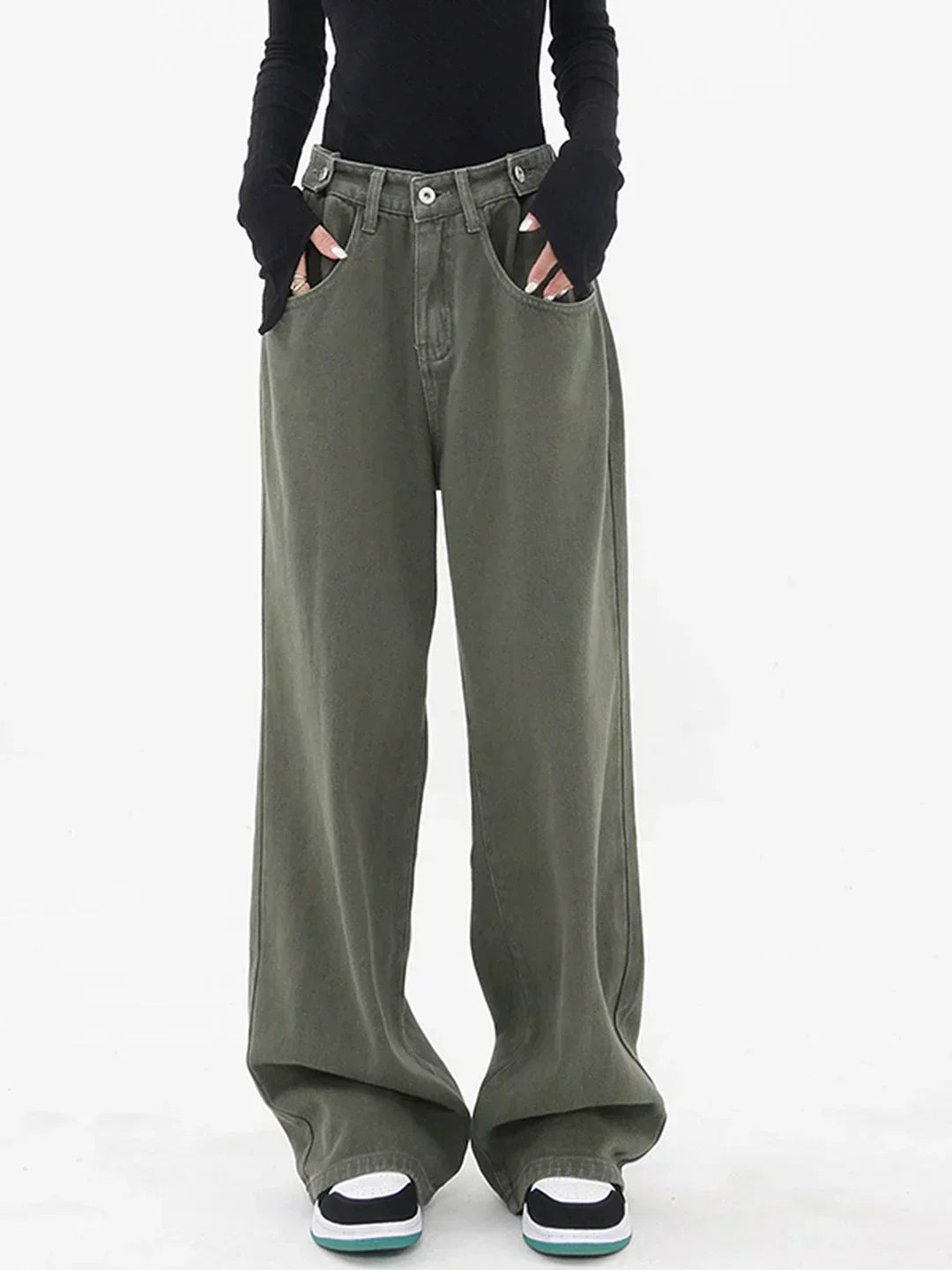 Silvia™| Jeans a vita larga
