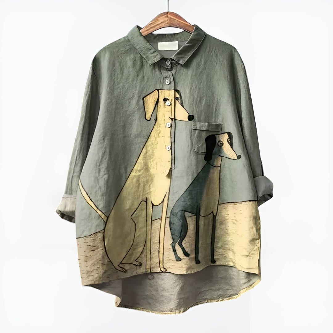 ALMIRA™|CAMICIA CANINA OVERSIZE