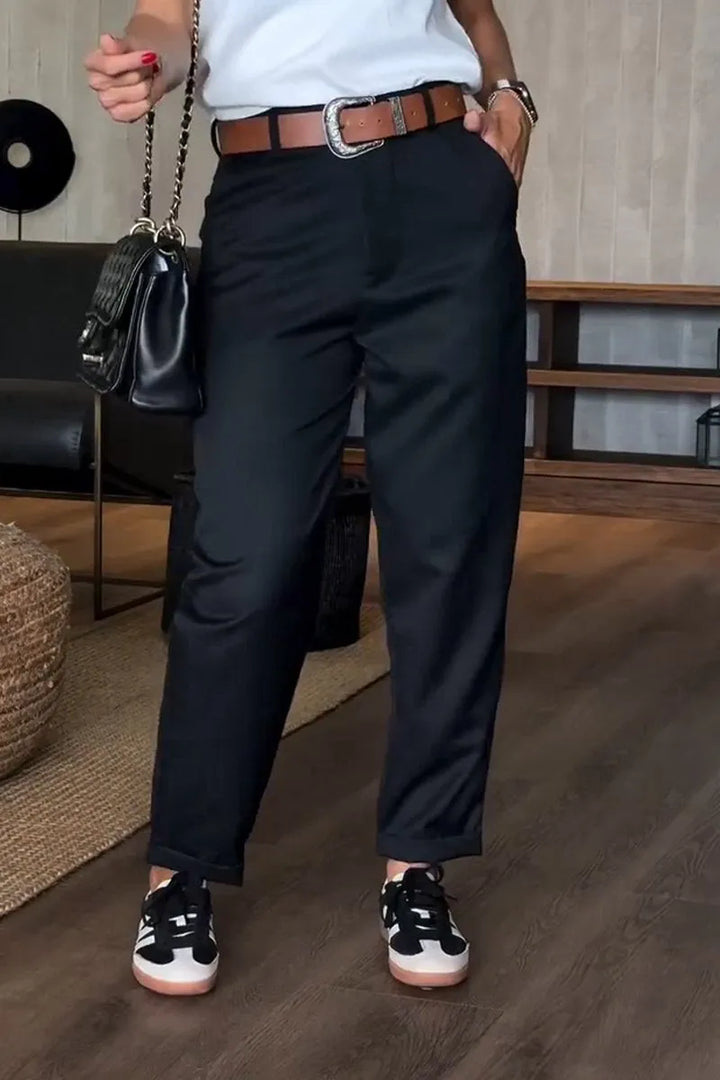 Renata™ | Pantaloni Eleganti a Righe che Valorizzano la Silhouette