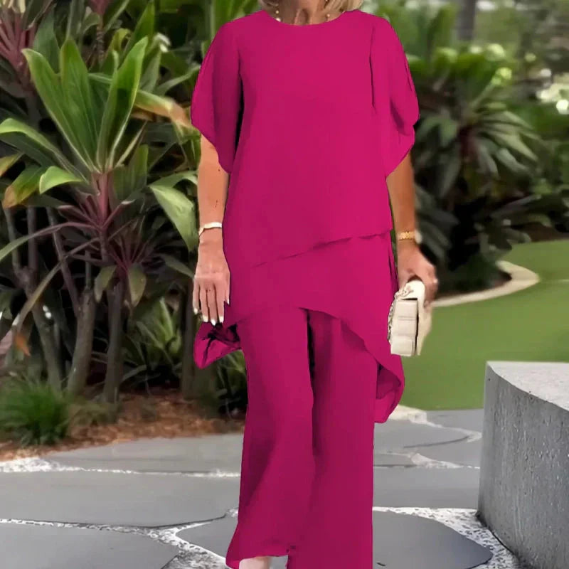 Herlene | Top Chic e Pantaloni Irregolari